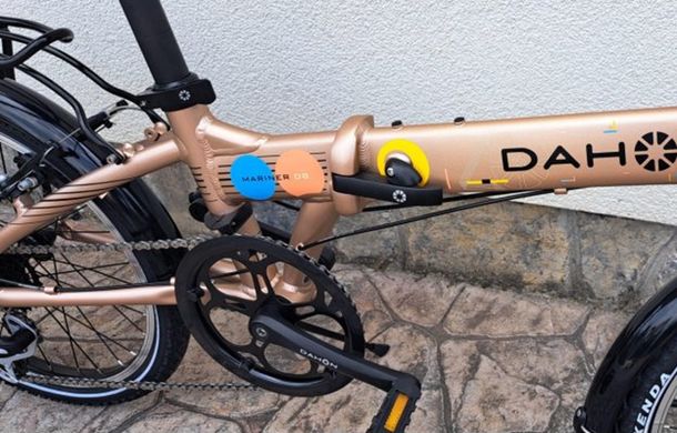 Складной велосипед DAHON MARINER D8 Anniversary 40 Champagne фото