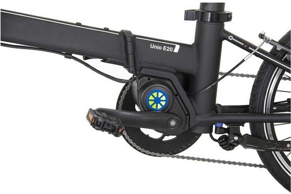 Складной электрический велосипед DAHON UNIO E20 black фото