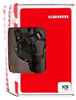 Манетки SRAM X5 3х9 швидкостей комплект (ліва + права) фото