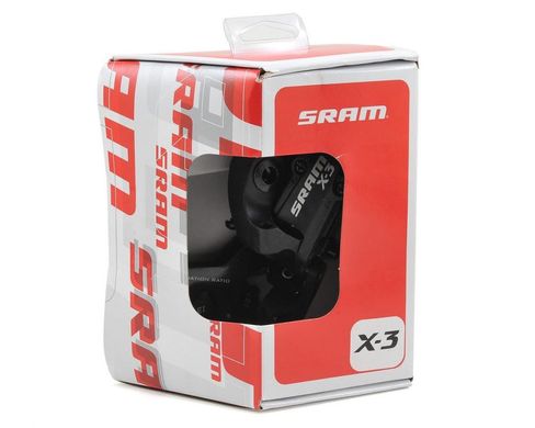 Переключатель задний SRAM X3, 7-8-9 speed, длинная лапка фото