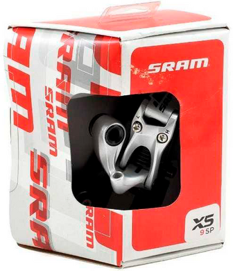 Перемикач задній SRAM X5 Silver, 9 speed, середня лапка фото
