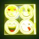 Світловідбиваючі наліпки «Smile =)» sticker1 фото 1