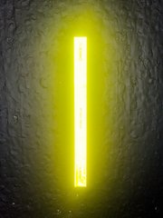 Світловідбиваюча стрічка (флікер) Onride «ПІВТОРА МЕТРИ ПОВАГИ», Жовтий