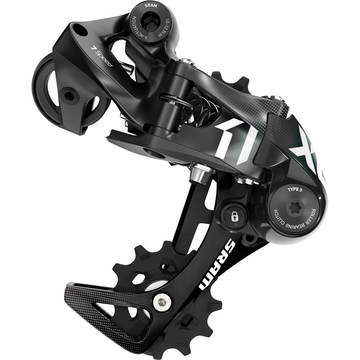 Перемикач задній SRAM X01, 7 speed, середня лапка фото