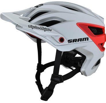 Шолом TLD A3 MIPS, XS/S, SRAM (white/red)