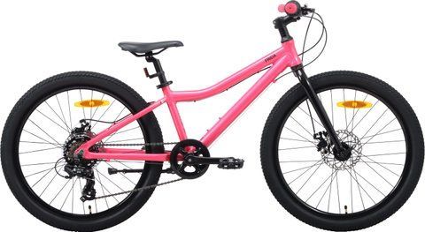 Велосипед 24" Pride Frida 4.1 (2026), pink/black фото