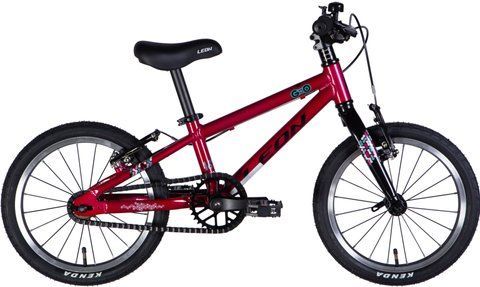 Велосипед 16" Leon GO Vbr (2025) crimson фото