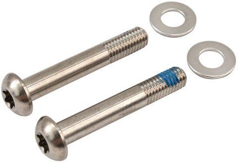 Болты для крепления калипера (тормоза) SRAM Bracket Mounting Bolts Titainium T25 27mm (2шт) Flat Mount