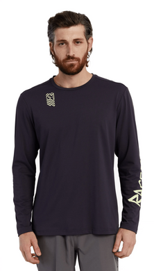 Велофутболка RaceFace Commit LS Tech Top Black L фото