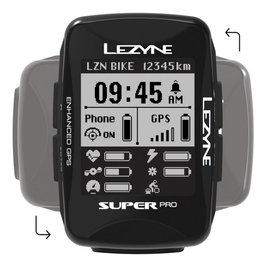 Велокомп'ютер Lezyne SUPER PRO GPS HR/ProSC Loaded фото