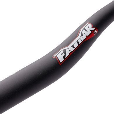 Руль Renthal Fatbar 35mm Handlebar, Black, Rise 20 mm фото