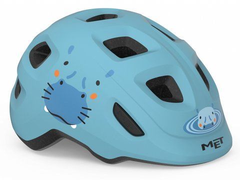 Шлем детский MET HOORAY pale blue hippo matt S (52-56)