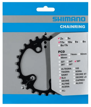 Звезда шатунов Shimano FC-M7000 SLX, 26T for 36-26T фото