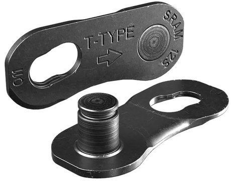 Замок ланцюга SRAM PowerLock T-Type PVD Eagle, 12 speed, black