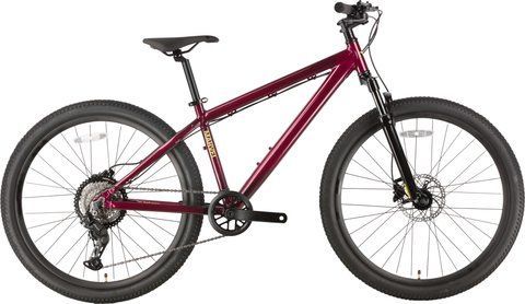 Велосипед 26" Pride Marvel 6.2 (2026), XS, dark magenta/lime фото