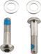 Болти для кріплення каліпера (гальм) SRAM Bracket Mounting Bolts Titainium T25 22mm (2шт) Flat Mount