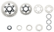 Касета Shimano CS-HG800-11 Ultegra, 11-34, 11 speed ICSHG8001111134 фото 3