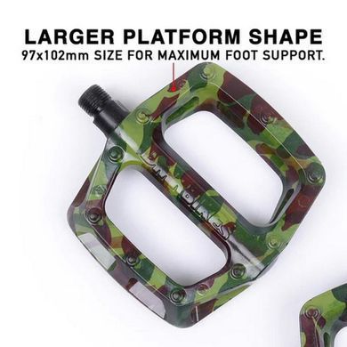 Педалі DMR V6 green camo