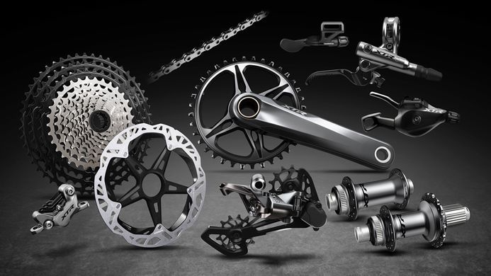 Гальмівна ручка Shimano BL-M9120, XTR, ліва, для гідравлічних гальм, чорний фото