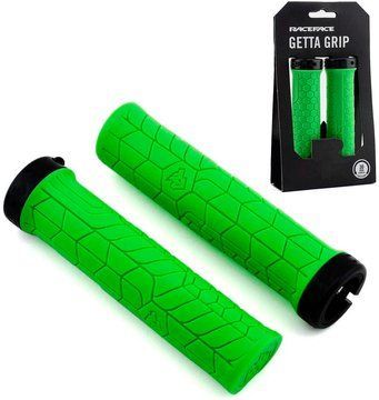 Гріпси Race Face GETTA 33mm GREEN BLACK фото