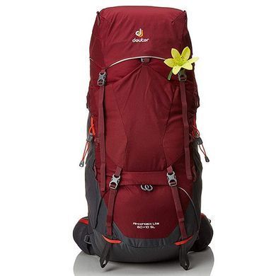Рюкзак DEUTER Aircontact Lite 60+10 SL maron-graphite фото