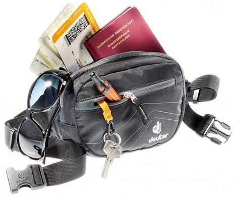 Поясна сумочка DEUTER Organizer belt dresscode-black фото
