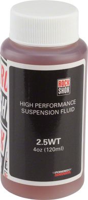 Масло RockShox Suspension Oil, 2.5wt, 120 ml фото