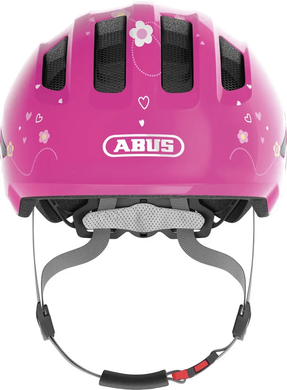 Шолом дитячий ABUS SMILEY 3.0 Pink Butterfly M фото