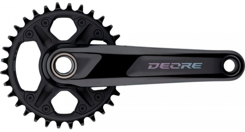Шатуны Shimano FC-M6100-1 Deore, Hollowtech II, 170mm, 30T, CL-52mm фото