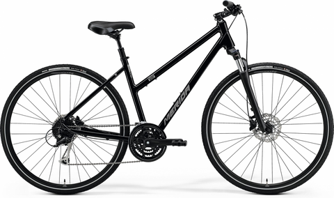 Велосипед 28&Prime; Merida Crossway 100 Lady (2023) black фото