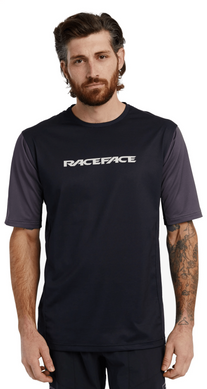 Велофутболка RaceFace Indy SS Jersey Charcoal XL фото