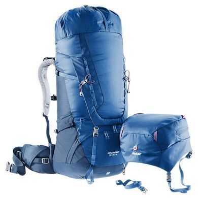 Рюкзак DEUTER Aircontact 60+10 SL steel-midnight фото