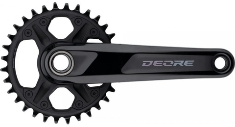 Шатуны Shimano FC-M6100-1 Deore, Hollowtech II, 170mm, 32T, CL-52mm фото