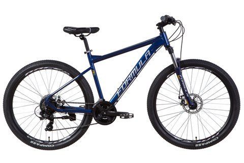 Велосипед 27.5" Formula F-1 DD (2022) dark blue фото