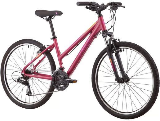 Велосипед 26" Pride Stella 6.1 (2023), L, burgundy (MicroShift shifters) фото