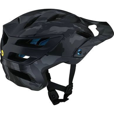 Шолом TLD A3 MIPS, XS/S, brushed (camo blue)