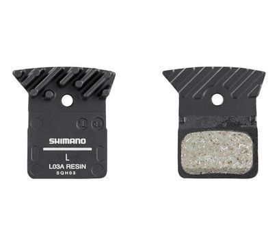 Гальмівні колодки Shimano L03A DURA ACE/ULTEGRA/105/GRX, органіка, з радіатором