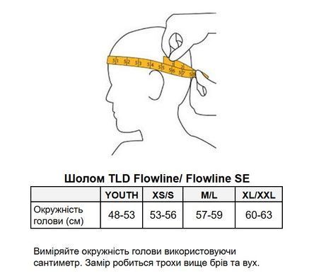 Шолом TLD FLOWLINE MIPS, M/L, point (caper/chalk)