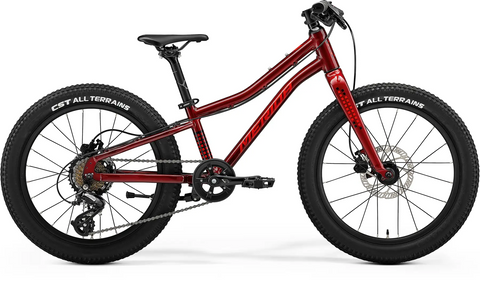 Велосипед 20" Merida MATTS J.20+ I2 UNI (2024) STRAWBERRY(RACE RED/BK) фото