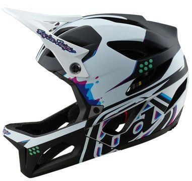 Шолом TLD STAGE MIPS, XS/S, trooper (white)