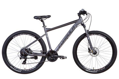Велосипед 27.5" Formula F-1 HDD (2022) dark gray фото