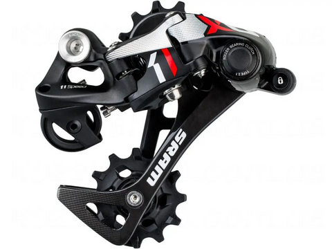 Переключатель задний SRAM X01 Type 2.1 Red, 11 speed, длинная лапка фото