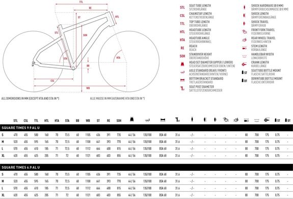 Велосипед 29" Ghost Square Times 9.9 AL (2021), песочно-белый фото