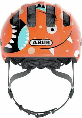 Шлем детский ABUS SMILEY 3.0 Orange Monster S фото