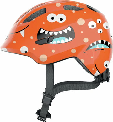 Шлем детский ABUS SMILEY 3.0 Orange Monster S фото