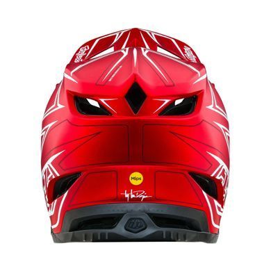Шолом TLD D4 Composite MIPS, XL, pinned red
