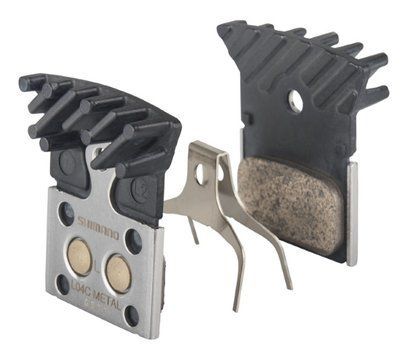 Гальмівні колодки Shimano L04C XTR/XT/SLX/Deore, метал, з радіатором