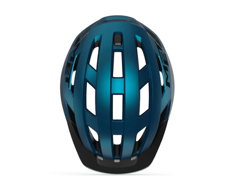 Шлем MET ALLROAD MIPS Blue Metallic / Matt фото