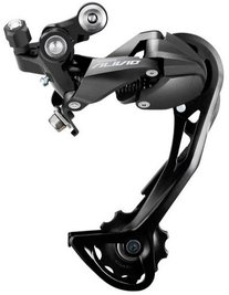 Перемикач задній Shimano Alivio RD-M3100-SGS Shadow 9 швидкостей, довга лапка фото