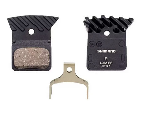 Гальмівні колодки Shimano L05A DURA ACE/ULTEGRA/105/GRX, органіка, з радіатором